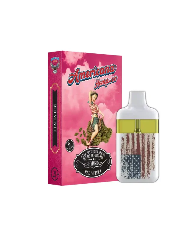 Americana Hempco FullSpectrumBlend Hybird Red Velvet Vape (6 Gram)