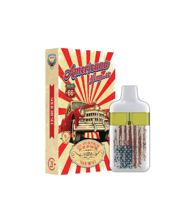 Americana Hempco FullSpectrumBlend Sativa Sour Diesel Vape (6 Gram)