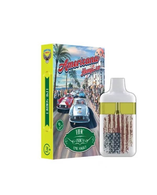 Americana Hempco HHC Indica Lime Sorbet Vape (6 Gram)