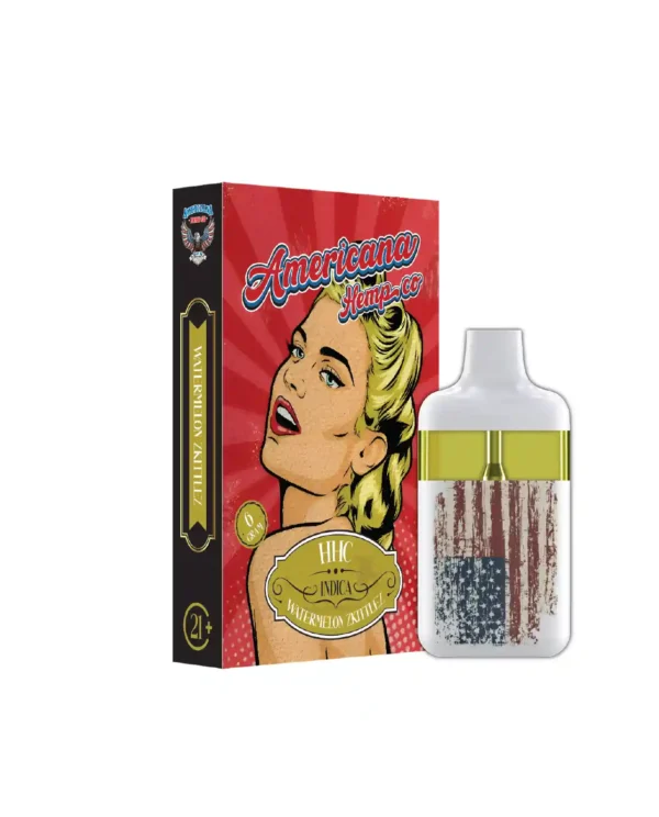 Americana Hempco HHC Indica Watermelon Zkittlez Vape (6 Gram)