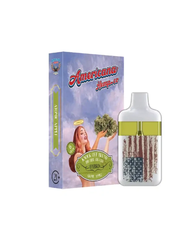 Americana Hempco KnockOffBlend Hybird Atomic Apple Vape (6 Gram)