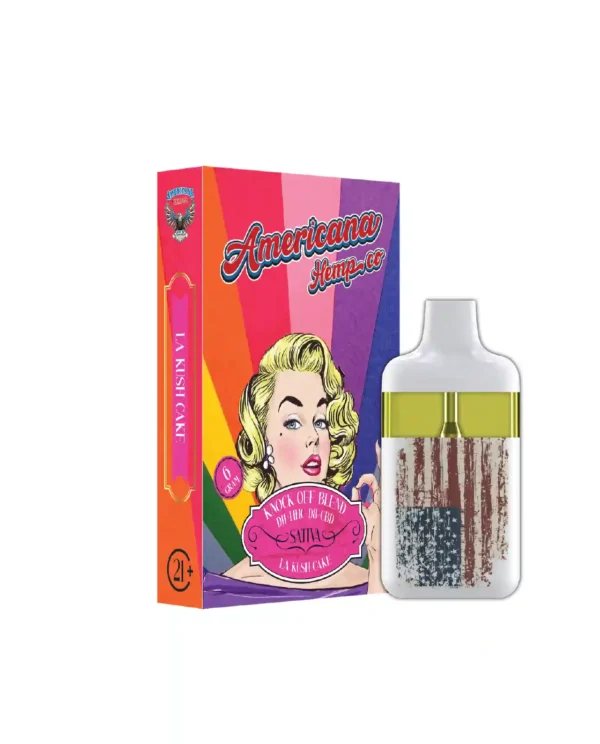 Americana Hempco KnockOffBlend Sativa LA Kush Cake Vape (6 Gram)
