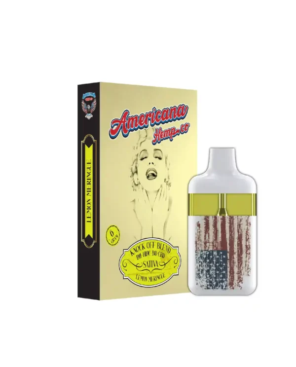 Americana Hempco KnockOffBlend Sativa Lemon Meringue Vape (6 Gram)