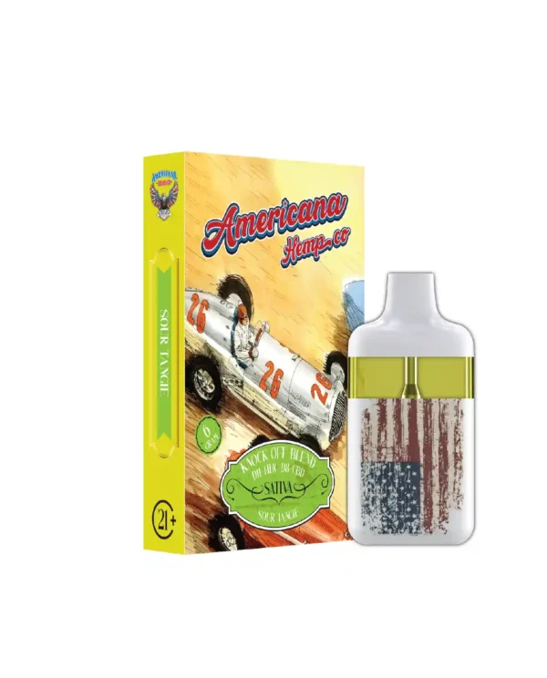 Americana Hempco KnockOffBlend Sativa Sour Tangie Vape (6 Gram)