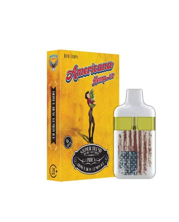 Americana Hempco Stoner Blend Indica Honey Dew Lemon Ice Vape (6 Gram)