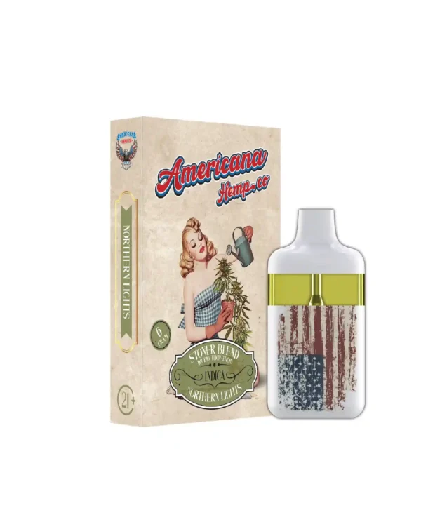 Americana Hempco Stoner Blend Indica Northern Lights Vape (6 Gram)