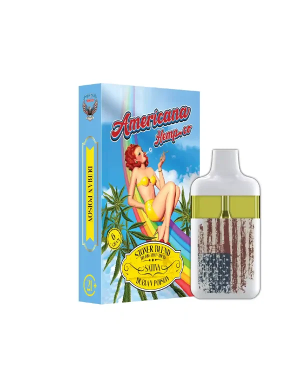 Americana Hempco Stoner Blend Sativa Dubian Poison Vape (6 Gram)