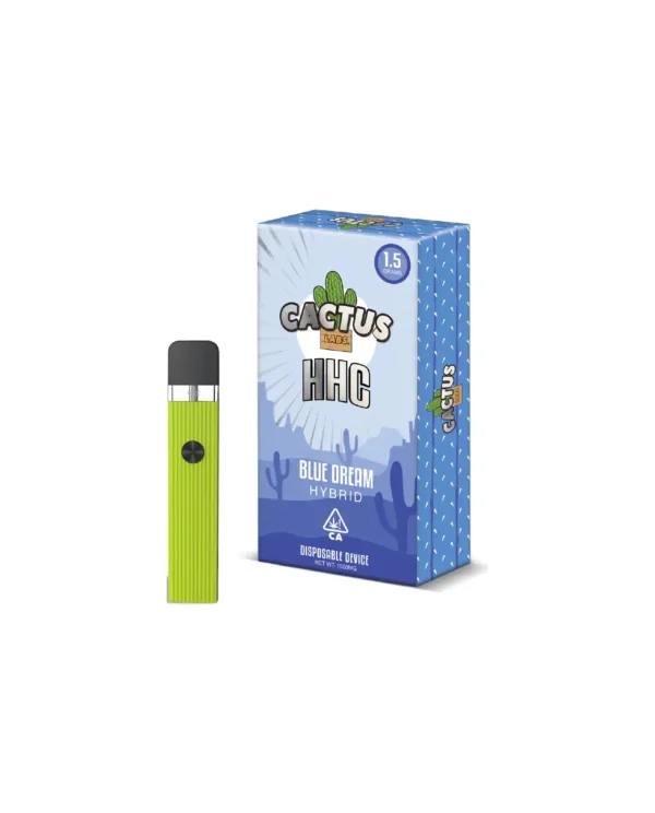 Cactus HHC Blue Dream Hybrid (1.5 Grams) Disposable Device