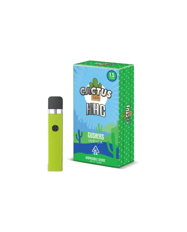 Cactus HHC Gushers Indica (1.5 Grams) Disposable Device