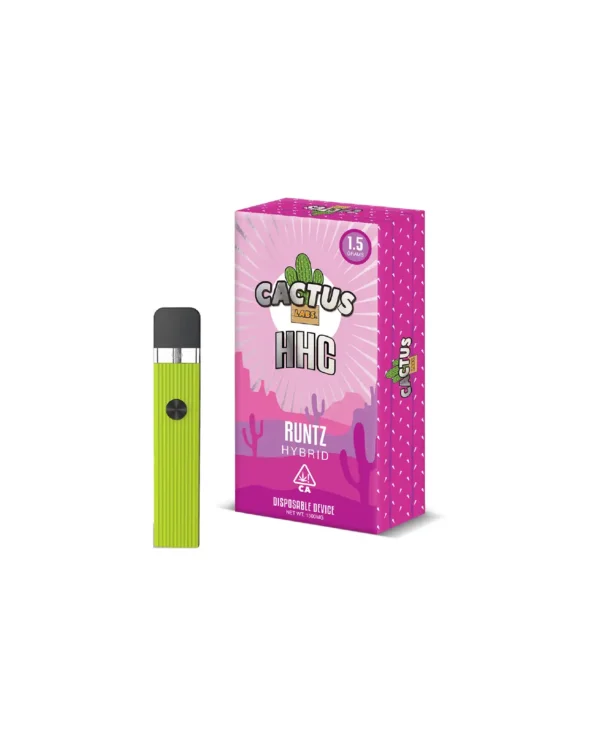 Cactus HHC Runtz Hybrid (1.5 Grams) Disposable Device