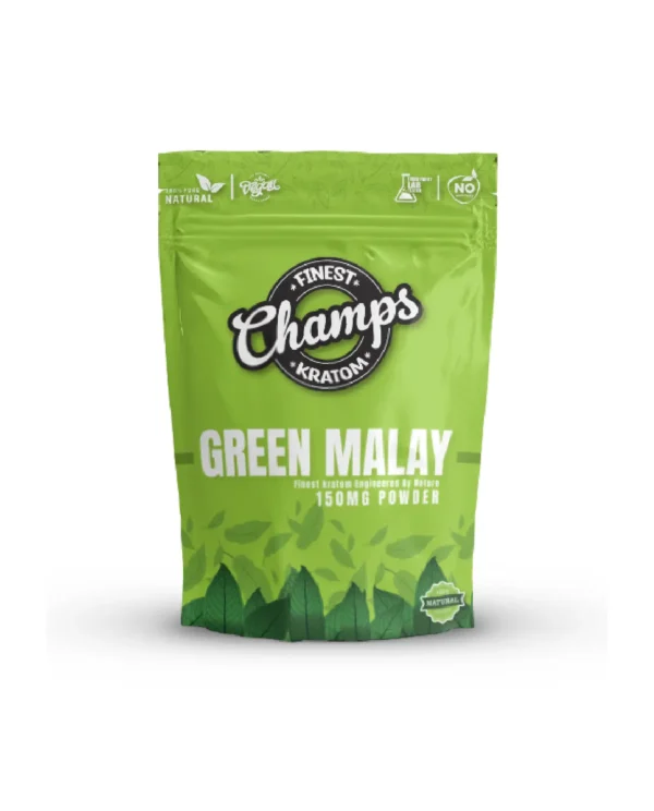 Champs Kratom Green Malay 150MG Powder (150G)