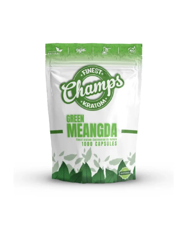 Champs Kratom Green Meangda 1000 CAPSULES (1000 CT)