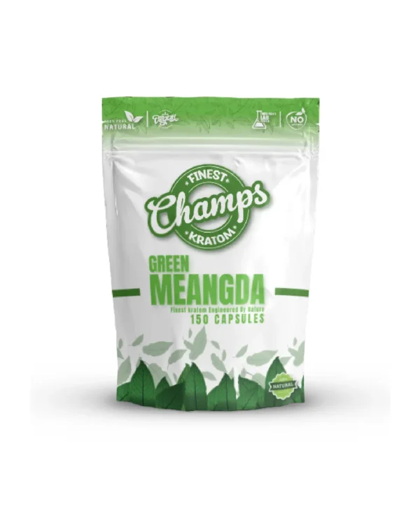 Champs Kratom Green Meangda 150 CAPSULES (150 CT)