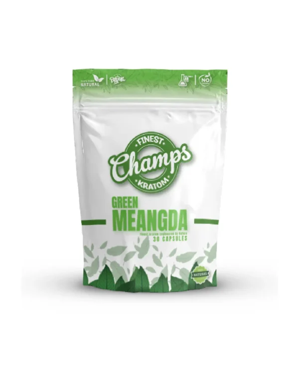 Champs Kratom Green Meangda 30 CAPSULES