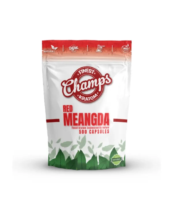 Champs Kratom Red Meangda 500 CAPSULES (500 CT)