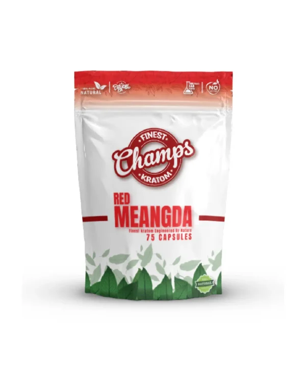 Champs Kratom Red Meangda 75 CAPSULES (75 CT)
