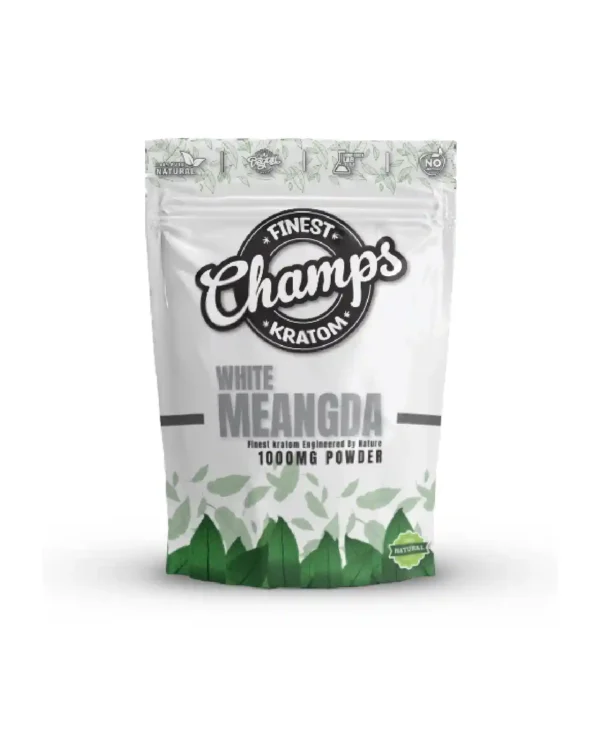 Champs Kratom White Meangda 1000MG Powder (1000G)