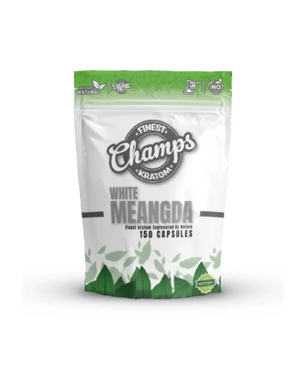 Champs Kratom White Meangda 150 CAPSULES (150 CT)