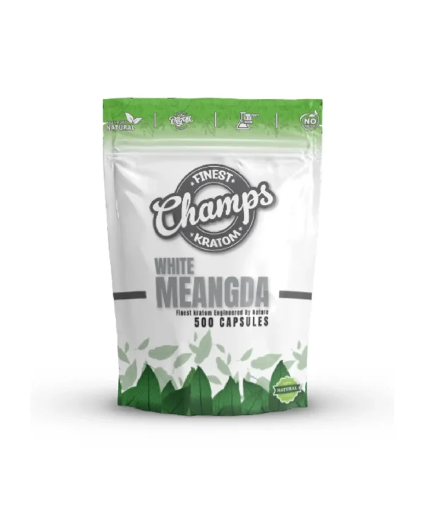 Champs Kratom White Meangda 500 CAPSULES (500 CT)