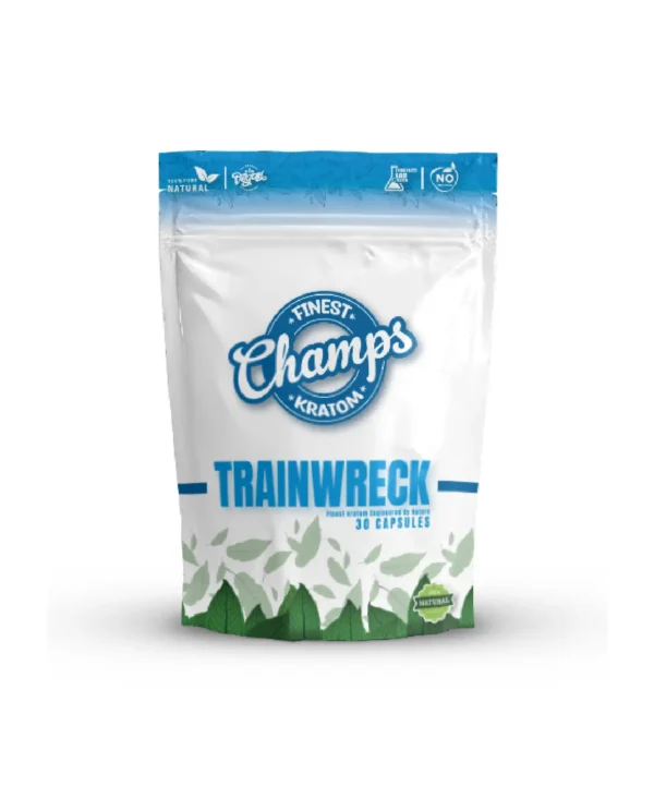 Champs Kratom White Trainwreck 30 CAPSULES (30 CT)