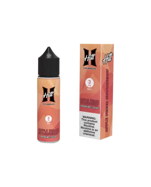 Hitt Premium E-Liquid APPLE PEACH STRAWBERRY 3MG/60ML