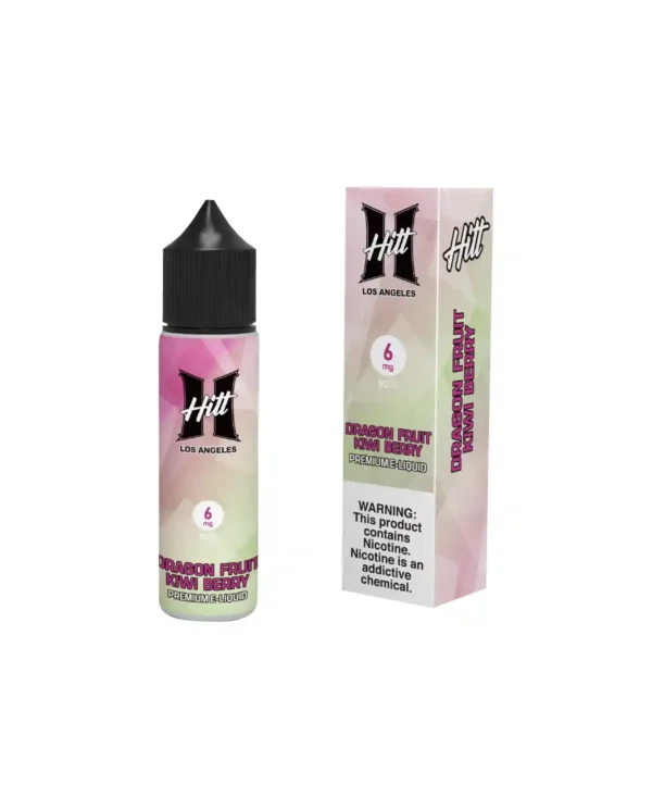 Hitt Premium E-Liquid DRAGON FRUIT KIWI BERRY 6MG/60ML.