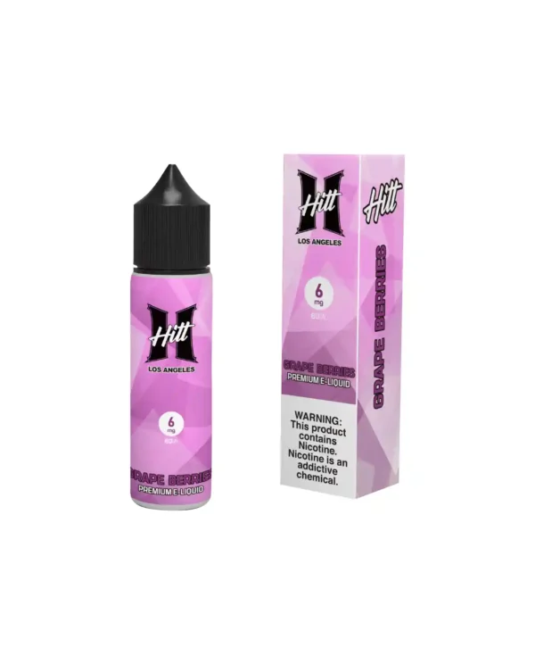 Hitt Premium E-Liquid GRAPE BERRIES 6MG/60ML