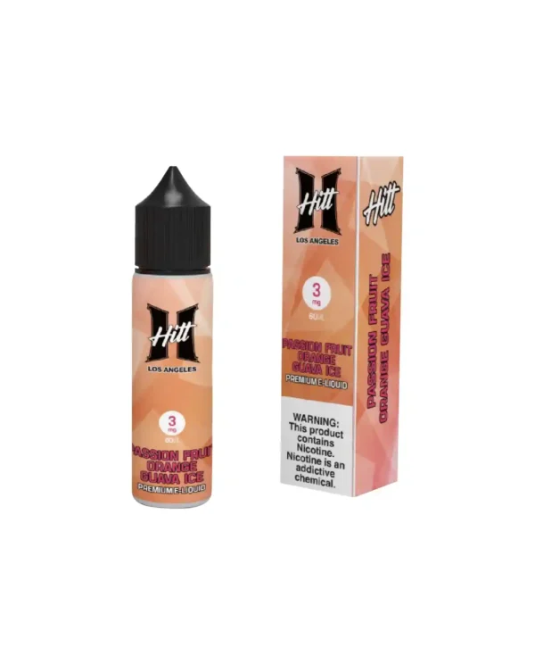 Hitt Premium E-Liquid PASSION FRUIT ORANGE GUAVA ICE 3MG/60ML