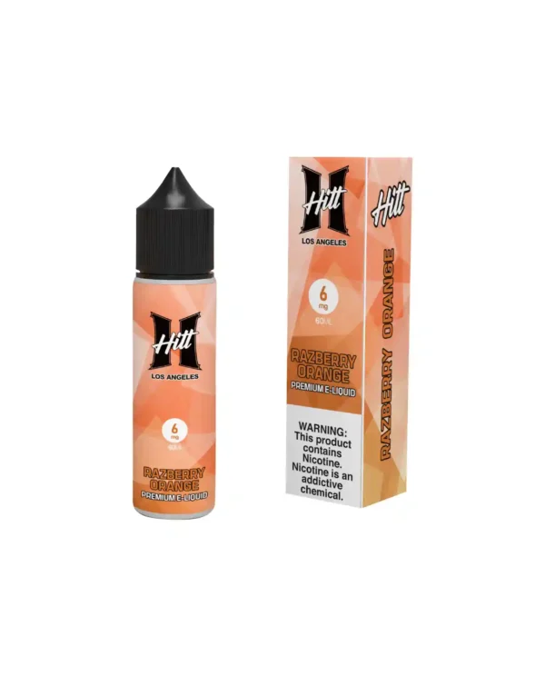 Hitt Premium E-Liquid RAZBERRY ORANGE 6MG/60ML