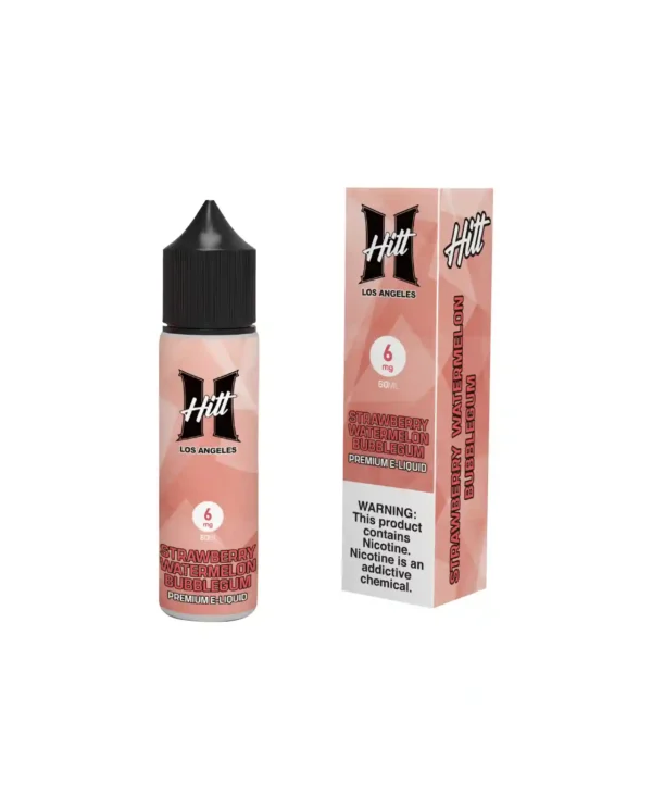 Hitt Premium E-Liquid STRAWBERRY WATERMALON BUBBLEGUM 6MG/60ML