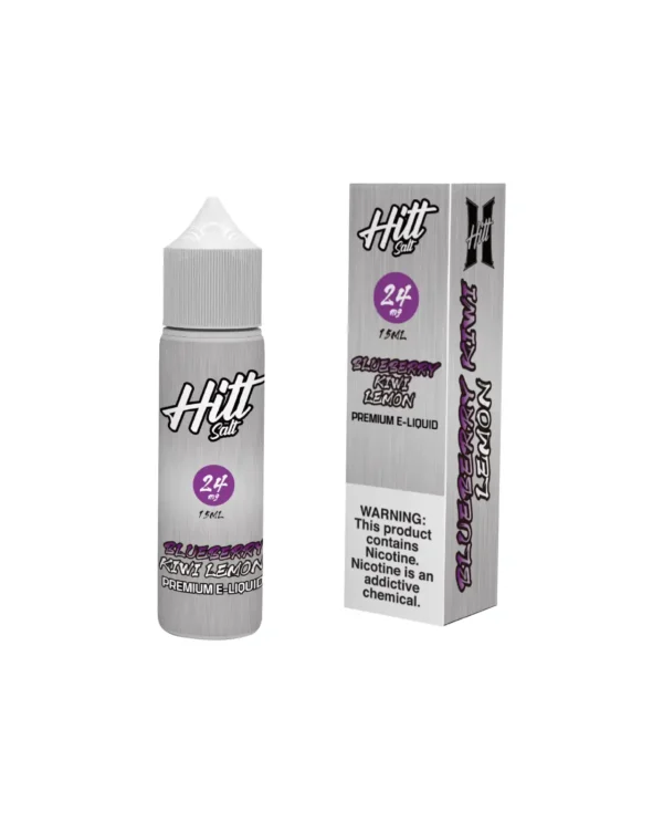 Hitt Salt Platinum Blueberry Kiwi Lemon 24MG/15ML Premium E-Liquid