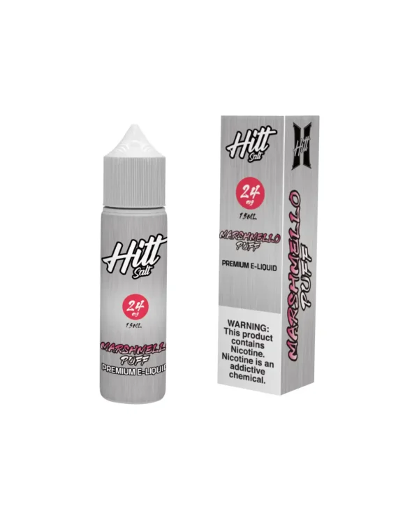 Hitt Salt Platinum Marshmallow Puff 24MG/15ML Premium E-Liquid