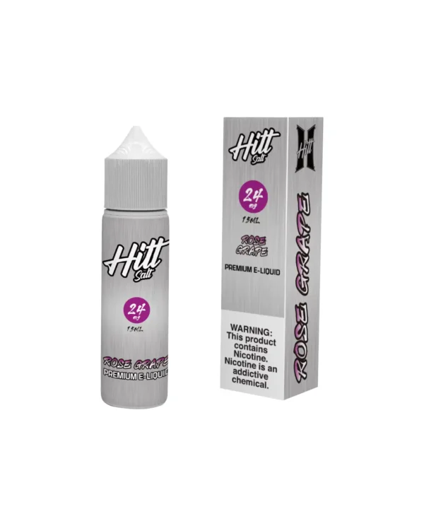 Hitt Salt Platinum Rose Grape 24MG/15ML Premium E-Liquid