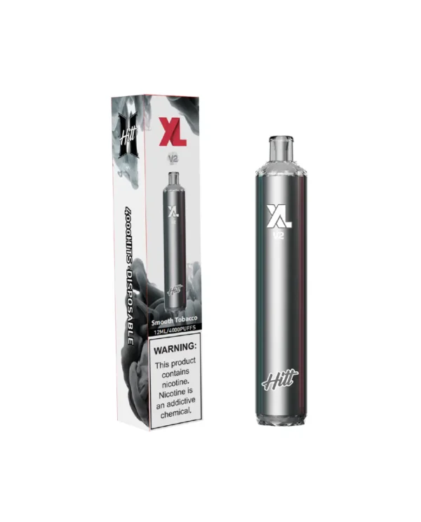 Hitt XL V2 4000PUFFS SMOOTH TOBACCO 12ML (Disposable)
