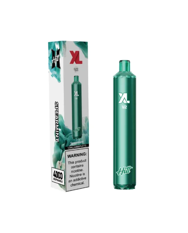 Hitt XL V2 4000PUFFS SPEARMINT 12ML (Disposable)