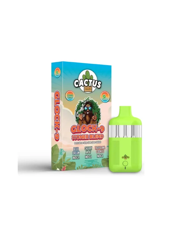 GLOCK-9 STONER BLEND BLUE DREAM + CHERRY AK-47 + TRPICANA COOKIES (INDICA + INDICA + INDICA) 9ML